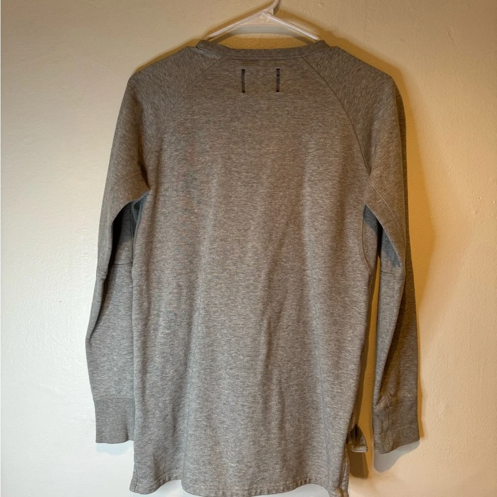 Reigning Champ Tiger Fleece Crewneck Sweatshirt Men Size XS‎ Gray